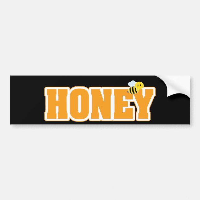 PEGATINA PARA COCHE HONEY BEE (Frente)