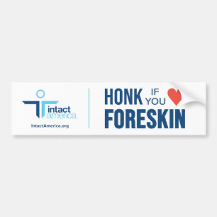 Pegatina Para Coche Honor Si Te Encanta Foreskin - Blanco