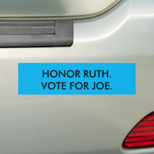 Pegatina Para Coche Honrar la vida de Ruth Bader Ginsburg.