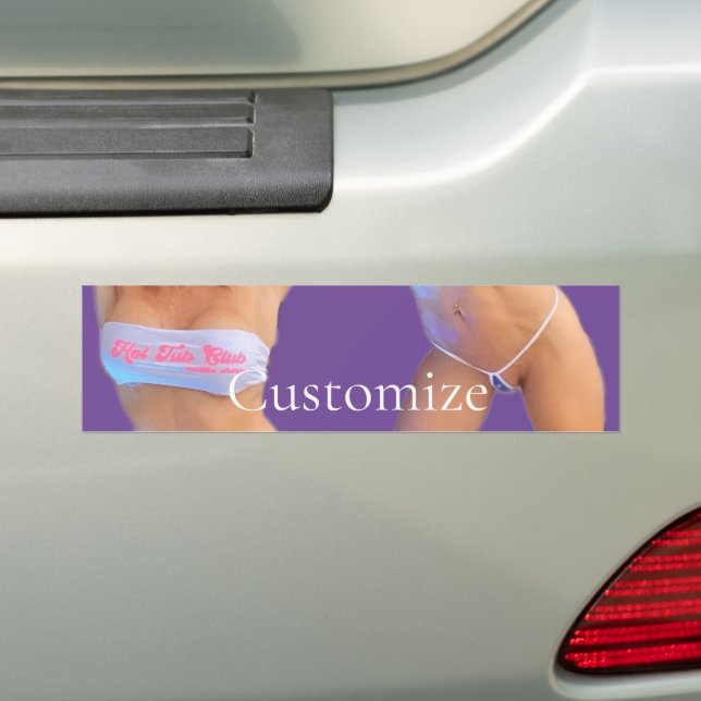 Pegatina Para Coche Hot Tub Club Thunder_Cove (en coche)