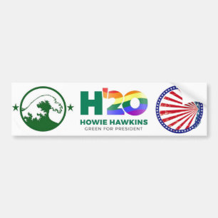 Pegatina Para Coche Howie para el presidente 2020
