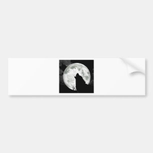Pegatina Para Coche Howling Moon