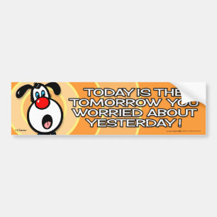 Pegatina Para Coche Hoy Es El Mañana