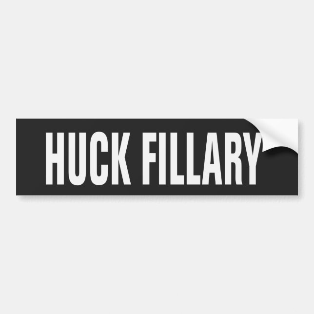 Pegatina Para Coche Huck Fillary (Frente)