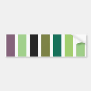 Pegatina Para Coche Hues negros morados verdes