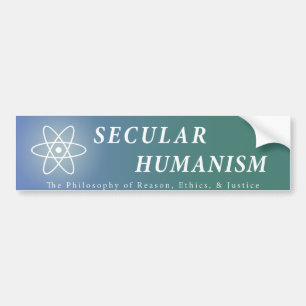 Pegatina Para Coche Humanismo secular