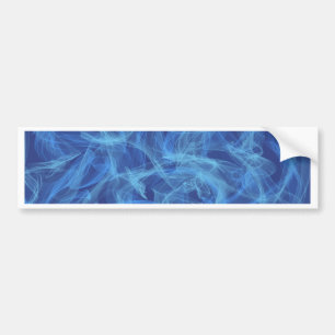 Pegatina Para Coche Humo azul
