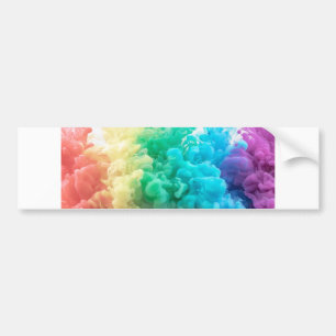 Pegatina Para Coche humo de arco iris