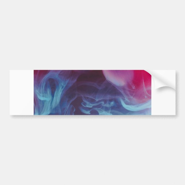 Pegatina Para Coche humo de arco iris (Frente)