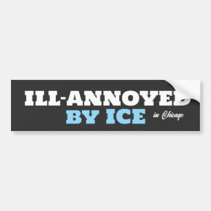 Pegatina Para Coche humor anti-ICE
