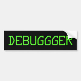 Pegatina Para Coche Humor informático - Debuggger
