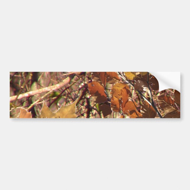 Pegatina Para Coche Hunter's Fall Nature Camouflage Painting Decor (Frente)