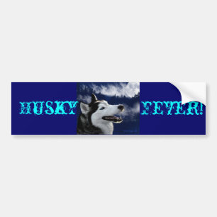 Pegatina Para Coche Huskys de Alaska