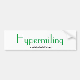 Pegatina Para Coche Hypermiling