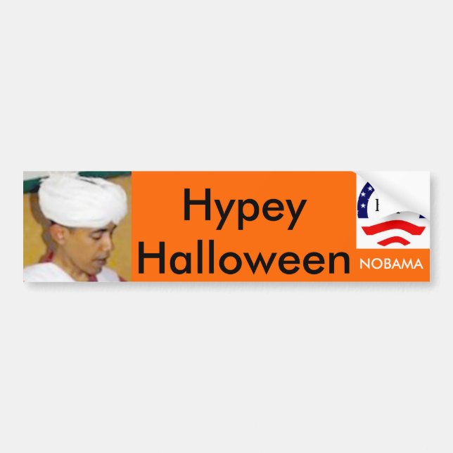 Pegatina Para Coche Hypey Halloween (Frente)