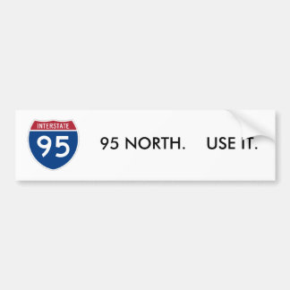Pegatina Para Coche I-95_svg, 95 DEL NORTE.    UTILÍCELO