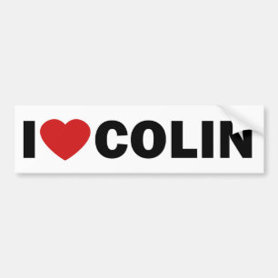 PEGATINA PARA COCHE I COLIN DEL CORAZÓN