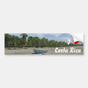 Pegatina Para Coche I [corazón] Costa Rica