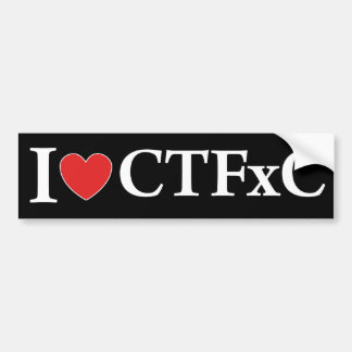 Pegatina Para Coche I corazón CTFxC