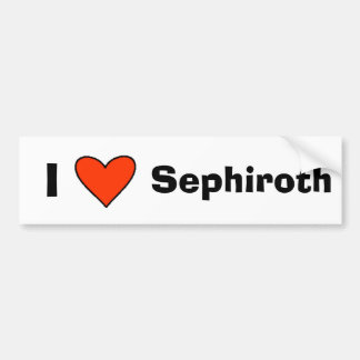 Pegatina Para Coche I corazón Sephiroth