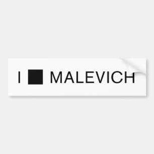 PEGATINA PARA COCHE I [CUADRADO] MALEVICH