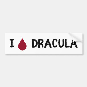 Pegatina Para Coche I Drácula [Derrame de sangre]
