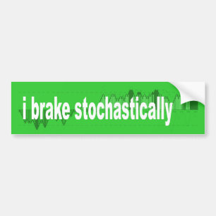 Pegatina Para Coche i freno stochasic