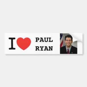 Pegatina Para Coche I <Heart> PAUL RYAN