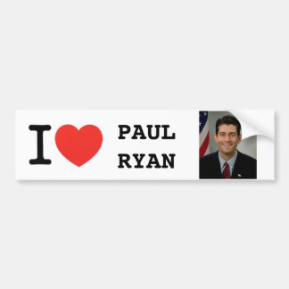 Pegatina Para Coche I <Heart> PAUL RYAN