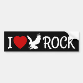 Pegatina Para Coche I Love Eagle Rock California Red Heart