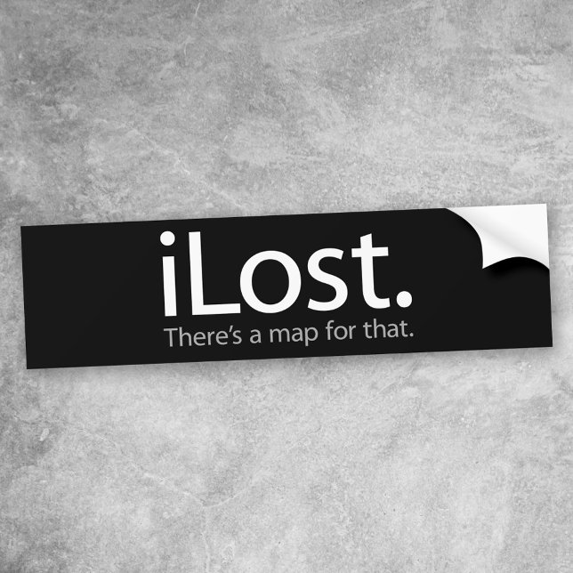 Pegatina Para Coche i Perdido (Subido por el creador)