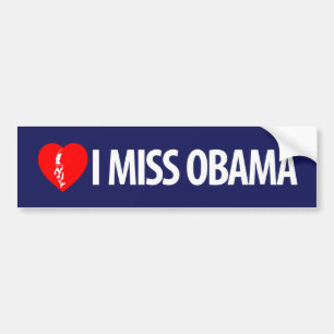 Pegatina Para Coche I Srta. Obama