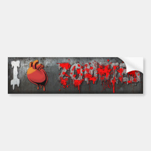 Pegatina Para Coche I zombis del corazón