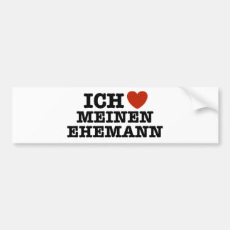 Pegatina Para Coche Ich Liebe Meinen Ehemann