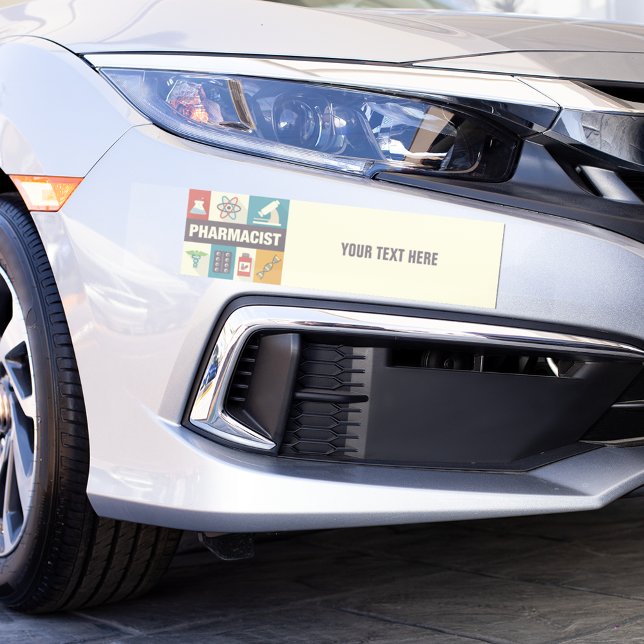 Pegatina Para Coche Icónico Farmacéutico Profesional Diseñado (Subido por el creador)