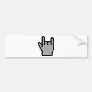 Pegatina Para Coche icono de la metal-cabeza