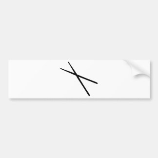 Pegatina Para Coche icono de los palillos