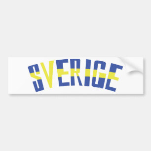 Pegatina Para Coche icono de Suecia