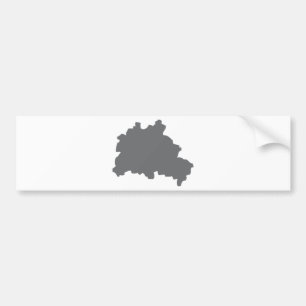 Pegatina Para Coche Icono del contorno de Berlín