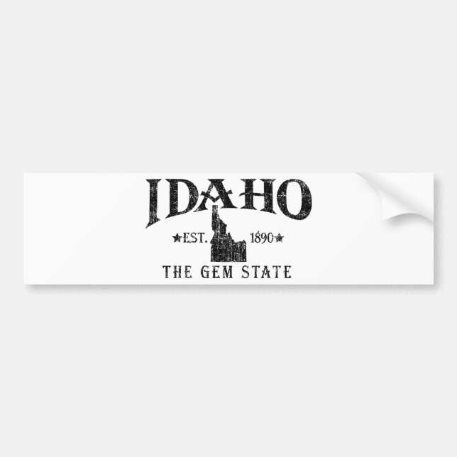 Pegatina Para Coche Idaho (Frente)