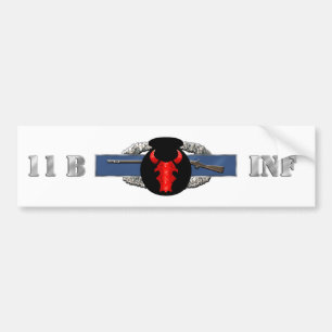 Pegatina Para Coche Identificación de la INFANTERÍA 11B 34to