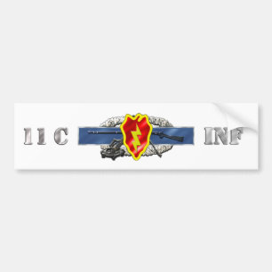 Pegatina Para Coche Identificación de la INFANTERÍA 11C 25to
