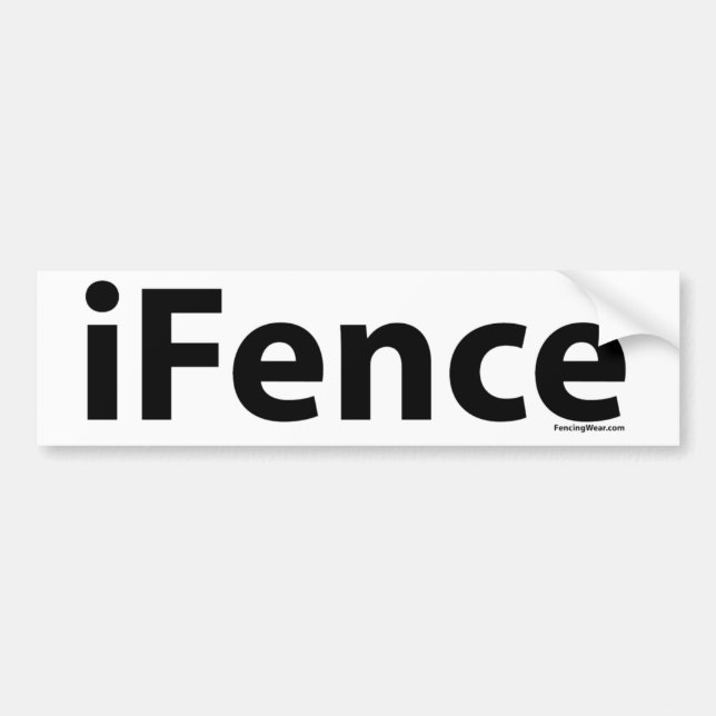 Pegatina Para Coche iFence (Frente)