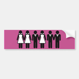 Pegatina Para Coche IGUALDAD DE MATRIMONIO BODA -.png