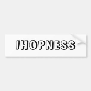 PEGATINA PARA COCHE IHOPNESS