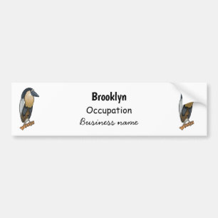 Pegatina Para Coche Ilustracion de personalizado de aves de garza