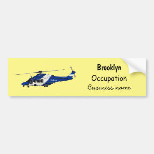 Pegatina Para Coche Ilustracion de personalizado de helicópteros de la