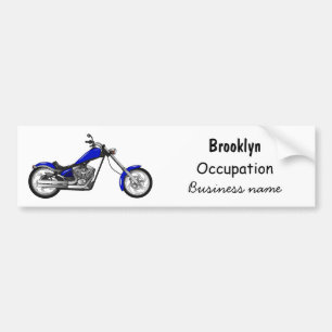 Pegatina Para Coche Ilustracion de personalizado de motocicleta de hel