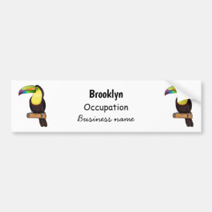 Pegatina Para Coche Ilustracion de personalizado de pájaros toscanos c