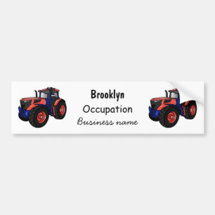 Pegatina Para Coche Ilustracion de personalizado de tractores